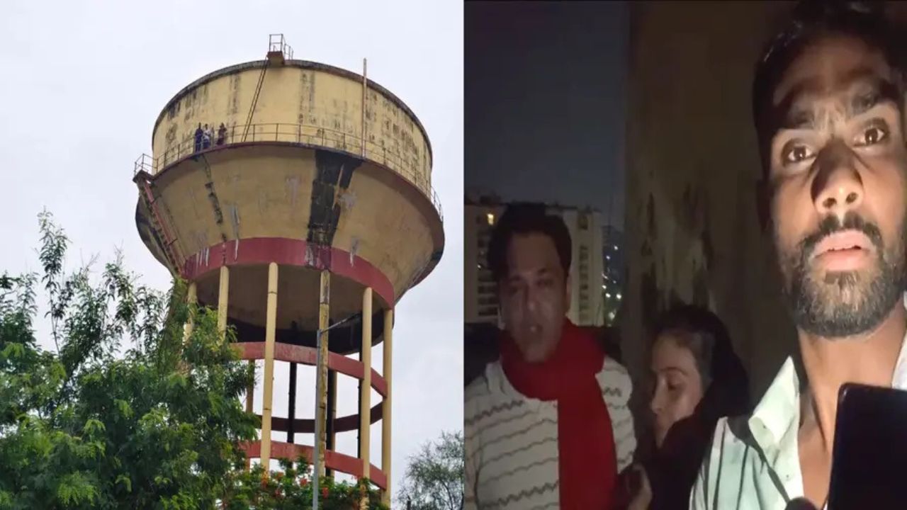 राजस्थान में उग्र हुआ संविदा नर्सिंगकर्मियों का आंदोलन, जयपुर में पानी की टंकी पर चढ़े तीन प्रदर्शनकारी