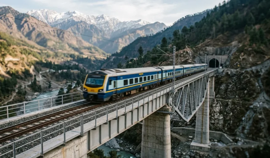 अब Katra-Banihal रेल खंड पर दौड़ेंगी सुपरफास्ट ट्रेनें: 100 km/h की रफ्तार को मिली हरी झंडी!