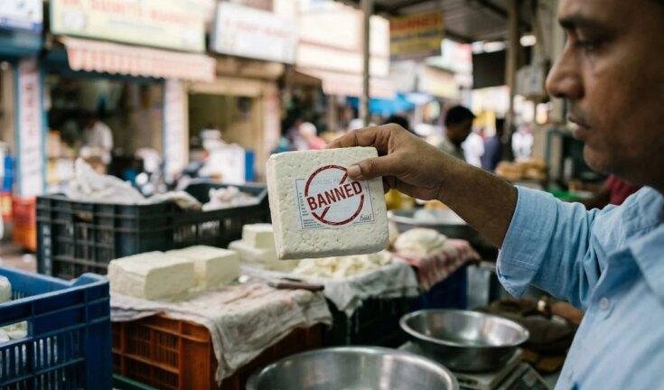 कर्नाटक में 'नकली पनीर' पर बड़ा एक्शन: उत्पादन और बिक्री पर एक साल के लिए लगा पूर्ण प्रतिबंध!