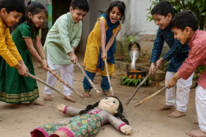 नाग पंचमी पर गुड़िया क्यों पीटी जाती है? जानिए यूपी की इस अनोखी परंपरा के पीछे छिपा रोमांचक पौराणिक रहस्य!
