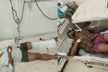हिसार में पुलिस और बदमाशों के बीच भीषण मुठभेड़: अर्बन एस्टेट फायरिंग केस के दो अपराधी ढेर होने से बाल-बाल बचे!