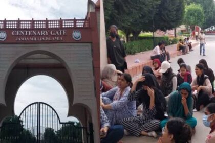 J&K गर्ल्स हॉस्टल के बाद स्कूल छात्रों का प्रदर्शन, जामिया में मेस व्यवस्था पर उठे गंभीर सवाल