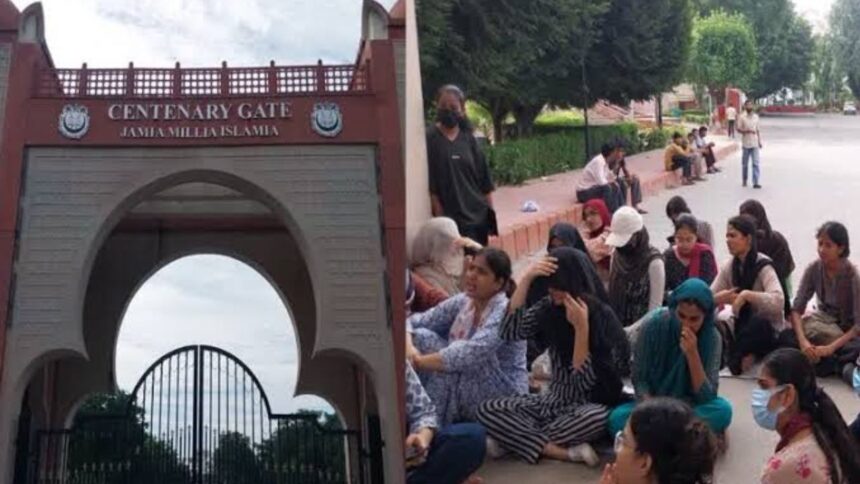 J&K गर्ल्स हॉस्टल के बाद स्कूल छात्रों का प्रदर्शन, जामिया में मेस व्यवस्था पर उठे गंभीर सवाल