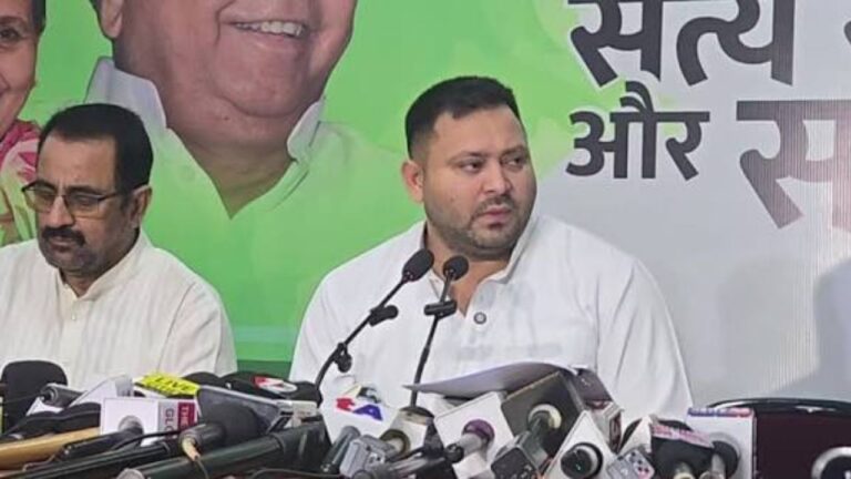 SIR विवाद पर तेजस्वी यादव का बड़ा हमला, CEC ज्ञानेश कुमार की गिरफ्तारी की मांग फिर दोहराई