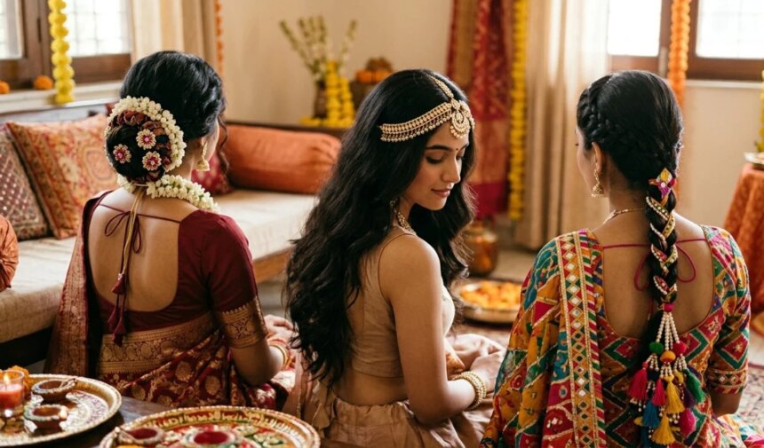 इस फेस्टिव सीजन अपने एथनिक लुक में चार चाँद लगाएं इन खूबसूरत पारंपरिक हेयर एक्सेसरीज के साथ।