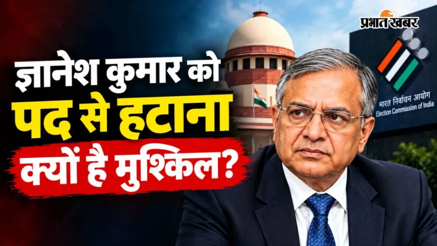 ज्ञानेश कुमार पर महाभियोग की तलवार! संगीन आरोपों के बाद भी आखिर क्यों सुरक्षित है उनकी कुर्सी?