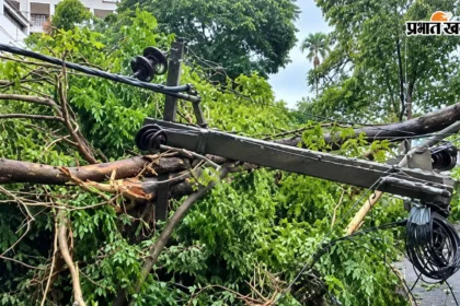 चक्रवात अर्नब का तांडव: टूटे बिजली के तारों ने बरपाया मौत का कहर, करंट की चपेट में आने से महिला समेत दो की गई जान।