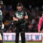 IND vs NZ: मिचेल और एलन का तूफानी प्रहार, अर्धशतकीय साझेदारी के साथ न्यूजीलैंड का स्कोर 50 के पार!