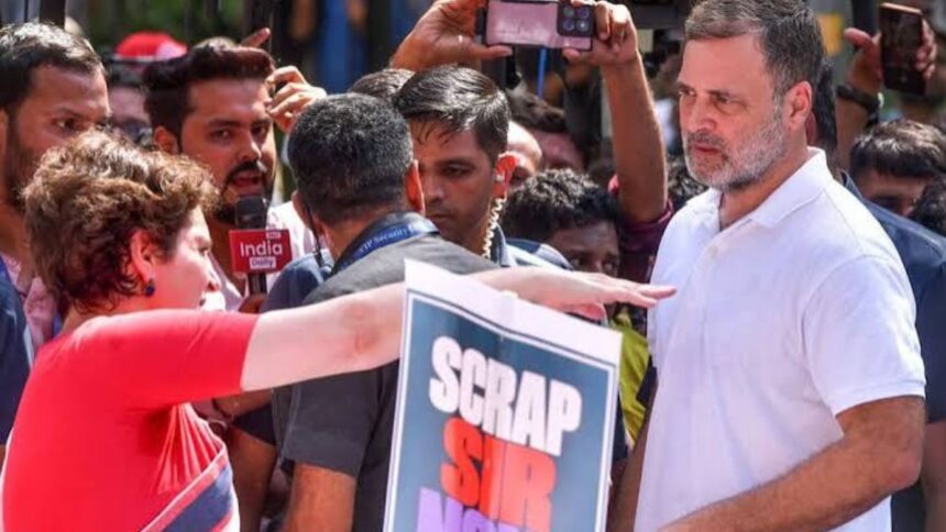 चुनाव आयोग के खिलाफ INDIA ब्लॉक का मार्च, सुधाकर सिंह बोले- लोकतंत्र और संविधान बचाने की लड़ाई