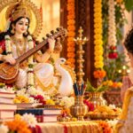 शारदीय नवरात्रि 2026: कब होगा मां सरस्वती का आगमन? जानें आवाहन से प्रधान पूजा तक का सबसे सटीक शुभ मुहूर्त।